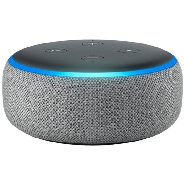 Amazon - Echo Dot (3rd Gen) - Smart Speaker with Alexa - Heather Gray