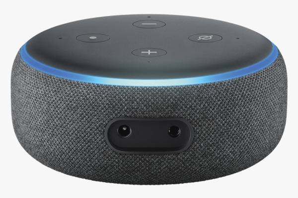 Amazon - Echo Dot (3rd Gen) - Smart Speaker with Alexa - Heather Gray - Image 2