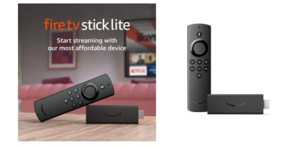 Amazon - Fire TV Stick Lite with Alexa Voice Remote Lite - Black - Image 3