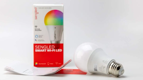 Sengled - Smart Wi-Fi LED Soft White A19 Bulb - White Only - Image 4