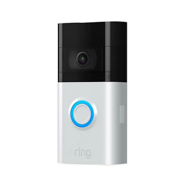 Ring - Video Doorbell 3 - Satin Nickel