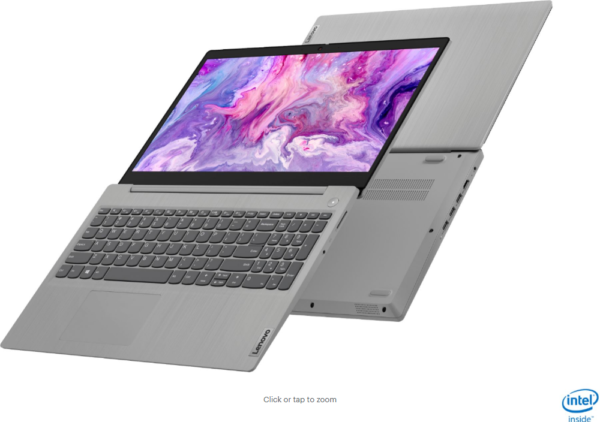 Lenovo - IdeaPad 3 15" Touch Screen Laptop - Intel Core i5 - 12GB Memory - 256GB SSD - Platinum Grey - Image 5